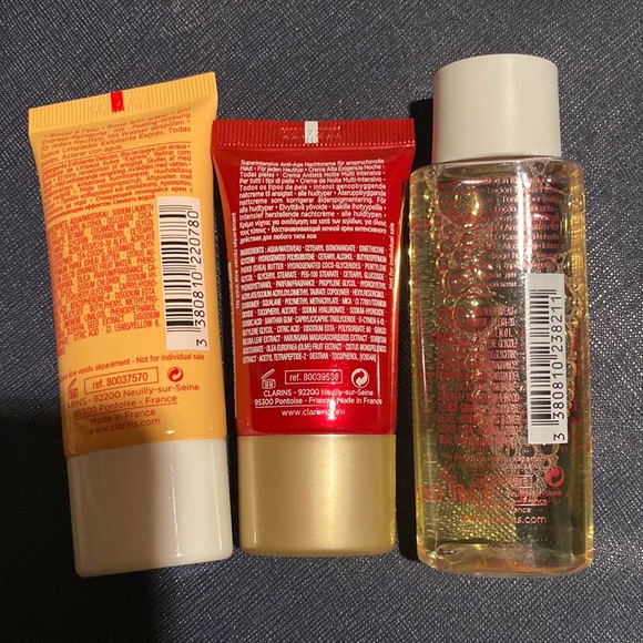 Clarins Set (Cleanser, Toner, Moisturizer) - Picture 2 of 2